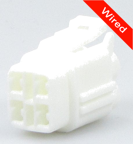 [PRCW4-0055-B] 4 Pins Female connector with 10 cm wires | PRCW4-0055-B