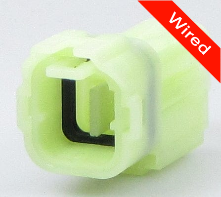 [PRCW4-0056-A] 4 Pin Male connector with 10cm wires PRCW4-0056-A