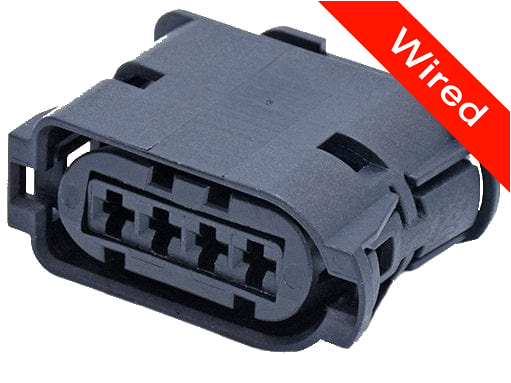 [PRCW4-0058-B] 4 Pin Female connector with 10cm wires PRCW4-0058-B