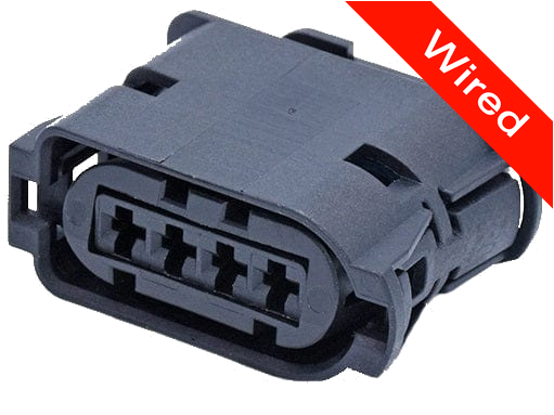 [PRCW4-0058-B] 4 Pins Female connector with 10 cm wires | PRCW4-0058-B