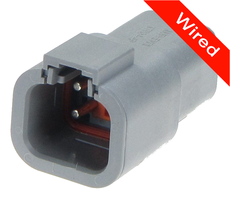 4 Pin Male connector with 10cm wires | PRCW4-0059-A