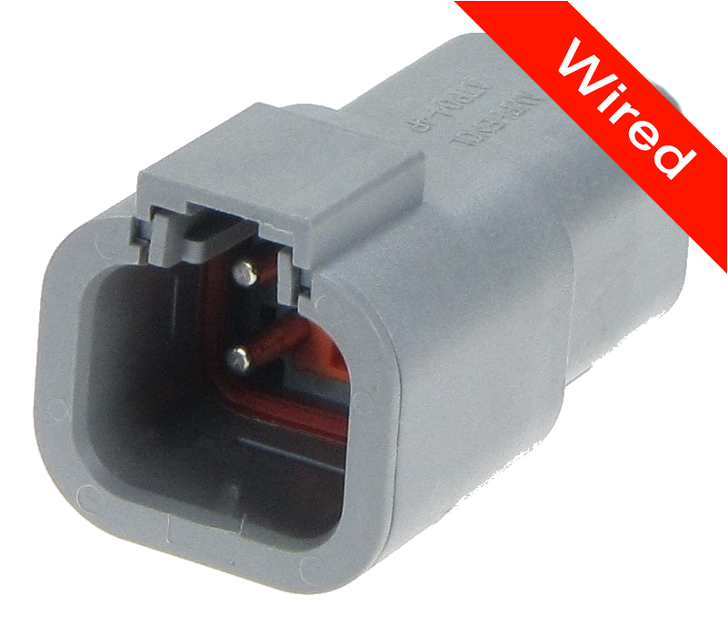 [PRCW4-0059-A] 4 Pin Male connector with 10cm wires PRCW4-0059-A