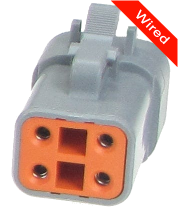 [PRCW4-0059-B] 4 Pins Female connector with 10 cm wires | PRCW4-0059-B