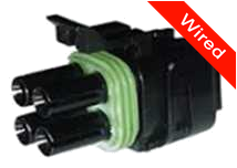 [PRCW4-0061-B] 4 Pins Female connector with 10 cm wires | PRCW4-0061-B