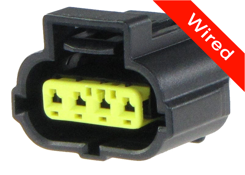 [PRCW4-0063-B] 4 Pins Female connector with 10 cm wires | PRCW4-0063-B