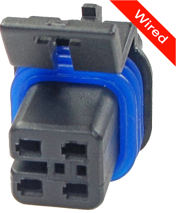 [PRCW4-0064-B] 4 Pin Female connector with 10cm wires PRCW4-0064-B