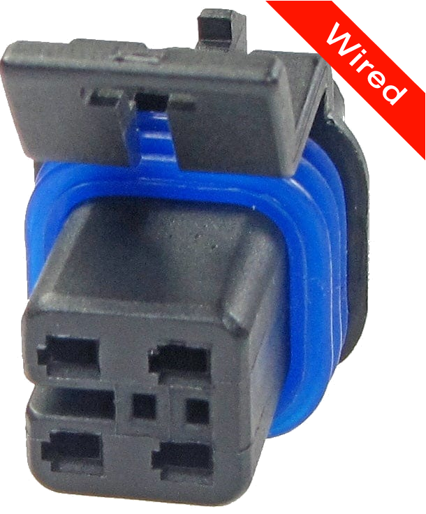 [PRCW4-0064-B] 4 Pins Female connector with 10 cm wires | PRCW4-0064-B