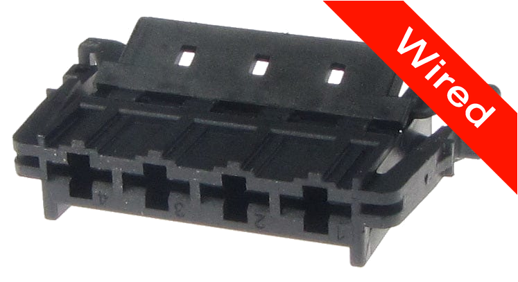 [PRCW4-0067-B] 4 Pins Female connector with 10 cm wires | PRCW4-0067-B