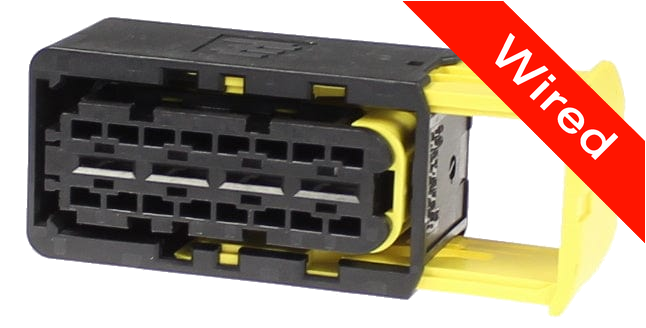 [PRCW4-0070-B] 4 Pin Female connector with 10cm wires PRCW4-0070-B