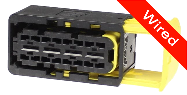 [PRCW4-0070-B] 4 Pins Female connector with 10 cm wires | PRCW4-0070-B
