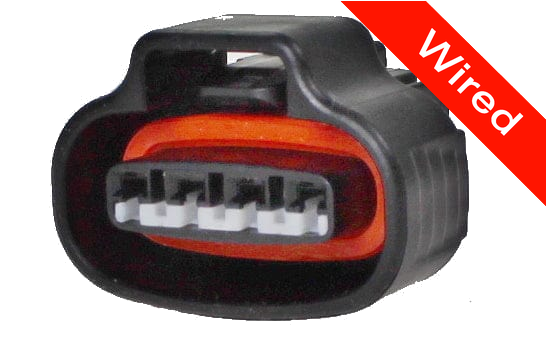 [PRCW4-0075-B] 4 Pin Female connector with 10cm wires PRCW4-0075-B