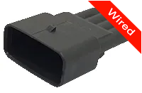 [PRCW4-0076-A] 4 Pins Male connector with 10 cm wires | PRCW4-0076-A