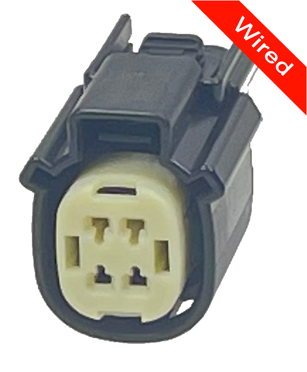 [PRCW4-0077-B] 4 Pin Female connector with 10cm wires PRCW4-0077-B