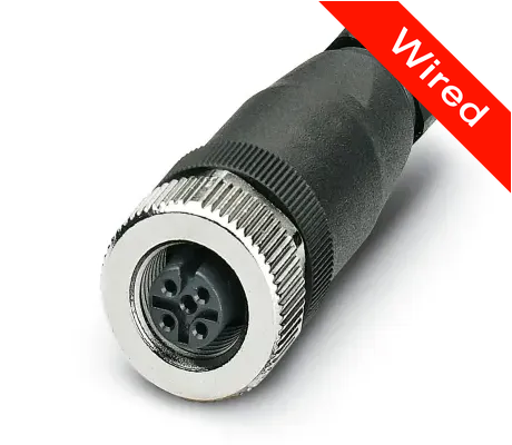 [PRCW4-0082-B] 4 Pins Female connector with 10 cm wires | PRCW4-0082-B