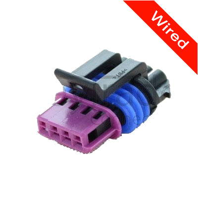 [PRCW4-0083-B] 4 Pin Female connector with 10cm wires PRCW4-0083-B