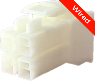 [PRCW4-0086-B] 4 Pins Female connector with 10 cm wires | PRCW4-0086-B