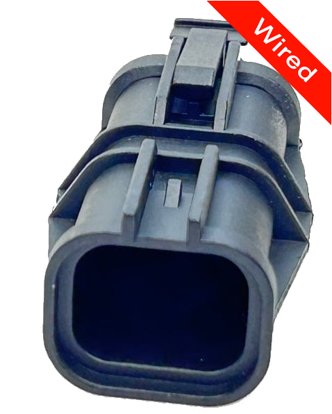 [PRCW4-0087-A] 4 Pin Male connector with 10cm wires PRCW4-0087-A