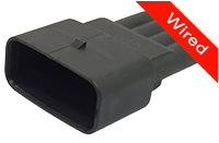 [PRCW4-0093-A] 4 Pin Male connector with 10cm wires PRCW4-0093-A