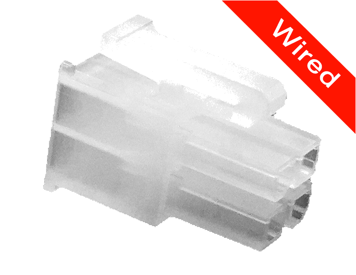 [PRCW4-0099-B] 4 Pins Female connector with 10 cm wires | PRCW4-0099-B