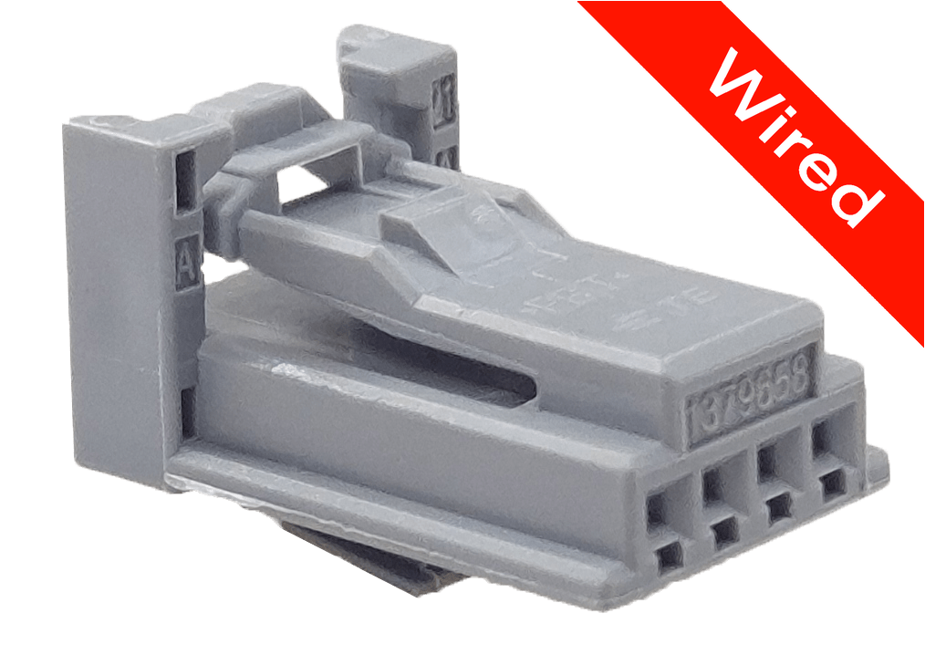 [PRCW4-0100-B] 4 Pin Female connector with 10cm wires PRCW4-0100-B