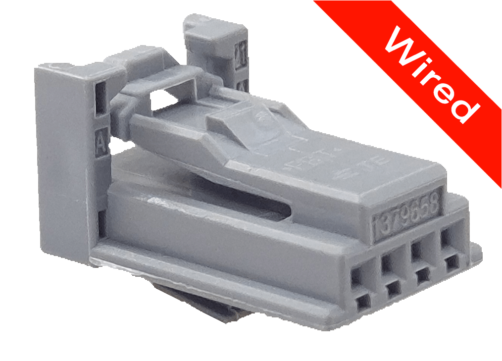 [PRCW4-0100-B] 4 Pins Female connector with 10 cm wires | PRCW4-0100-B