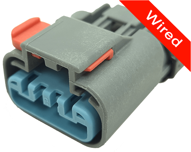 [PRCW4-0101-B] 4 Pin Female connector with 10cm wires PRCW4-0101-B