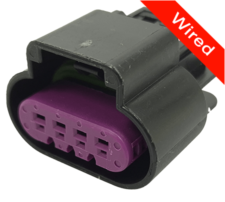 [PRCW4-0103-B] 4 Pin Female connector with 10cm wires PRCW4-0103-B