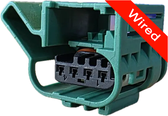 [PRCW4-0104-B] 4 Pins Female connector with 10 cm wires | PRCW4-0104-B