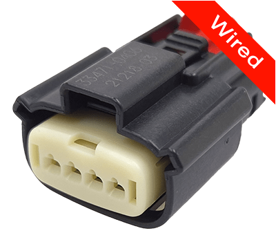[PRCW4-0105-B] 4 Pin Female connector with 10cm wires PRCW4-0105-B