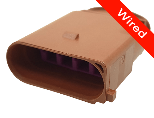 [PRCW4-0106-A] 4 Pin Male connector with 10cm wires PRCW4-0106-A