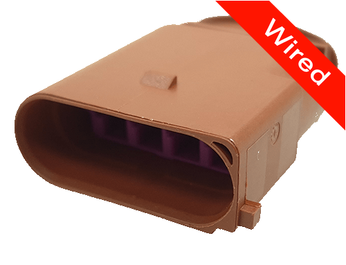 [PRCW4-0106-A] 4 Pins Male connector with 10 cm wires | PRCW4-0106-A