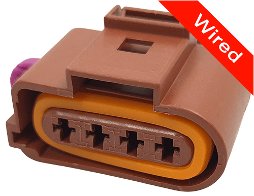 [PRCW4-0106-B] 4 Pin Female connector with 10cm wires PRCW4-0106-B