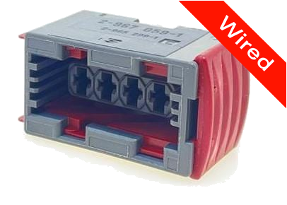 [PRCW4-0109-B] 4 Pin Female connector with 10cm wires PRCW4-0109-B