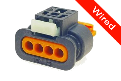 [PRCW4-0110-B] 4 Pins Female connector with 10 cm wires | PRCW4-0110-B