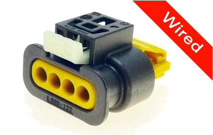 [PRCW4-0111-B] 4 Pins Female connector with 10 cm wires | PRCW4-0111-B