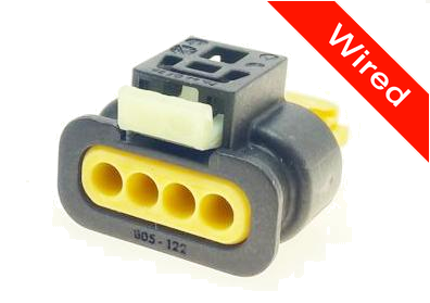 [PRCW4-0112-B] 4 Pin Female connector with 10cm wires PRCW4-0112-B