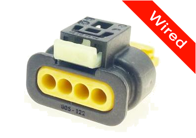 [PRCW4-0112-B] 4 Pins Female connector with 10 cm wires | PRCW4-0112-B
