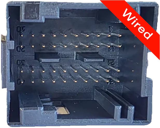 [PRCW40-0005-A] 40 Pins Male connector with 10 cm wires | PRCW40-0005-A