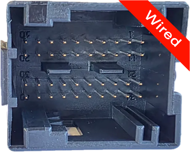 [PRCW40-0005-A] 40 Pins Male connector with 10 cm wires | PRCW40-0005-A