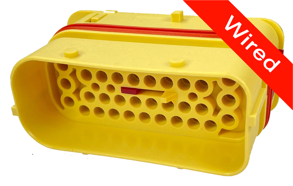 40 Pin Male connector with 10cm wires PRCW40-0011-A