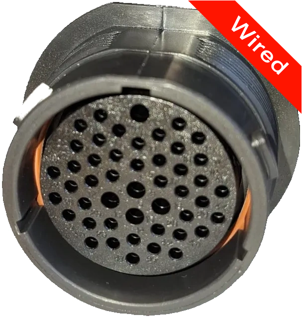 [PRCW47-0002-B] 47 Pins Female connector with 10 cm wires | PRCW47-0002-B