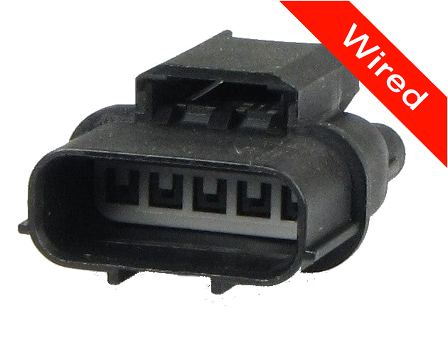 [PRCW5-0001-A] 5 Pin Male connector with 10cm wires PRCW5-0001-A