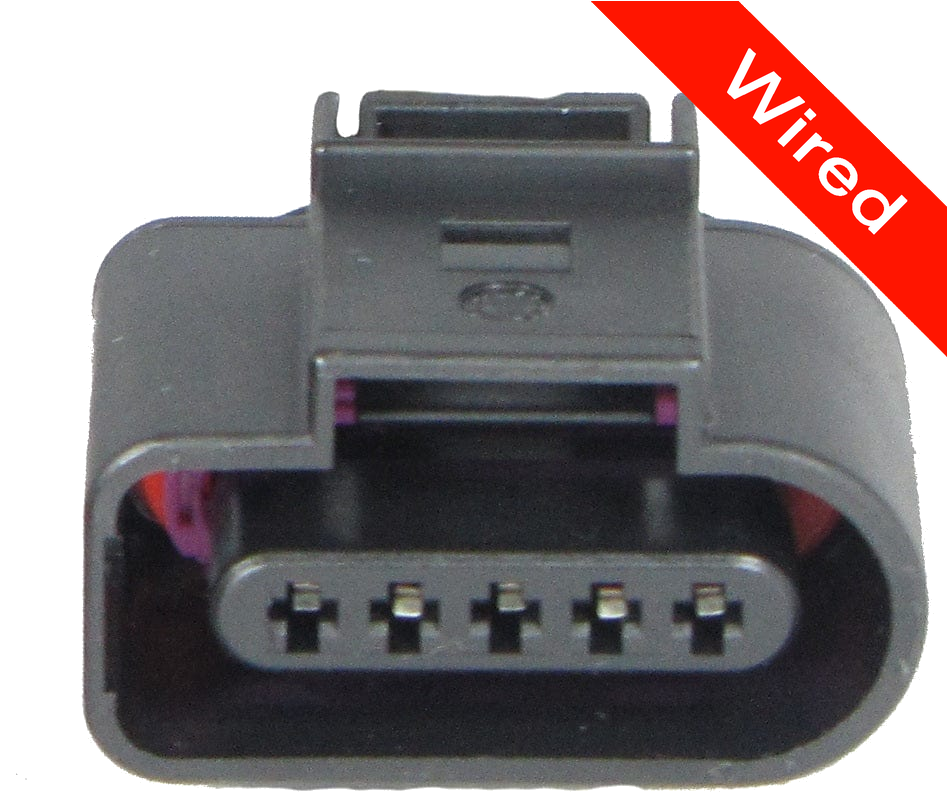 5 Pin Female connector with 10cm wires | PRCW5-0005-B