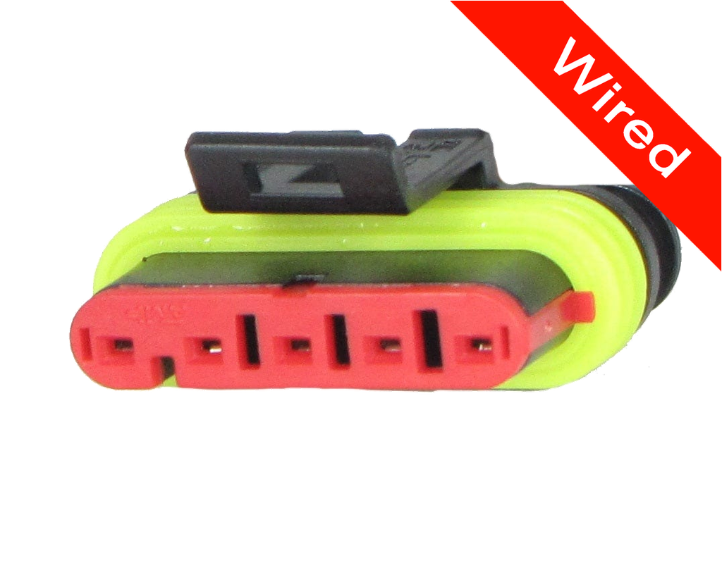 [PRCW5-0006-B] 5 Pin Female connector with 10cm wires PRCW5-0006-B