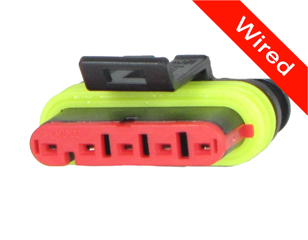 [PRCW5-0006-B] 5 Pins Female connector with 10 cm wires | PRCW5-0006-B