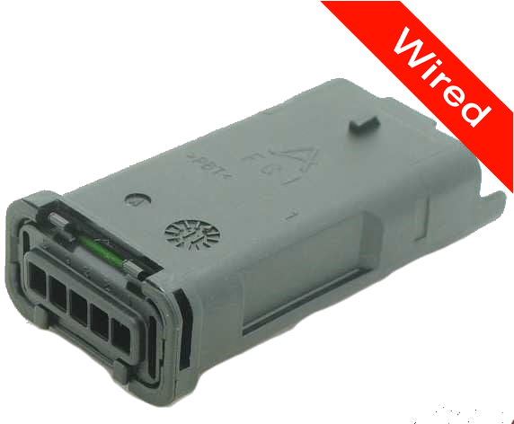 [PRCW5-0007-A] 5 Pins Male connector with 10 cm wires | PRCW5-0007-A