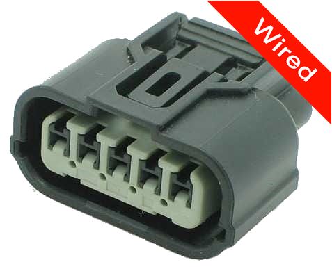 [PRCW5-0009-B] 5 Pins Female connector with 10 cm wires | PRCW5-0009-B