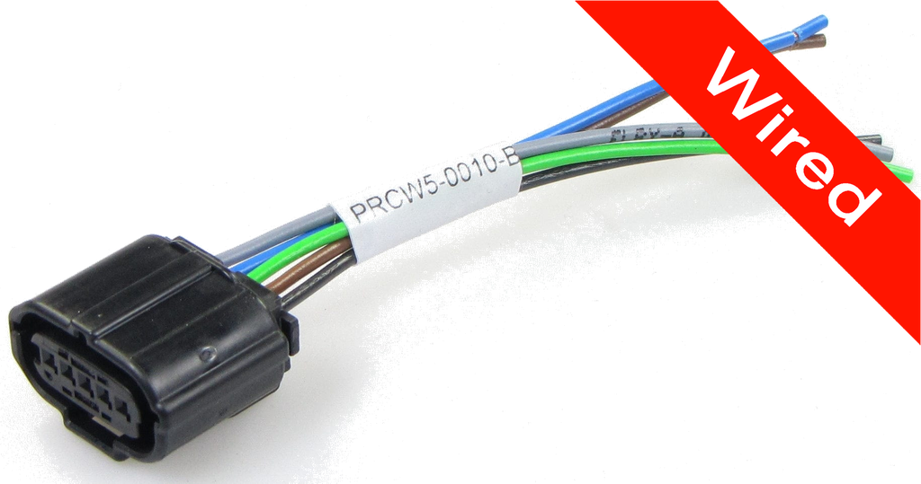 [PRCW5-0010-B] 5 Pin Female connector with 10cm wires PRCW5-0010-B