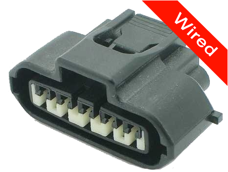 [PRCW5-0011-B] 5 Pin Female connector with 10cm wires PRCW5-0011-B