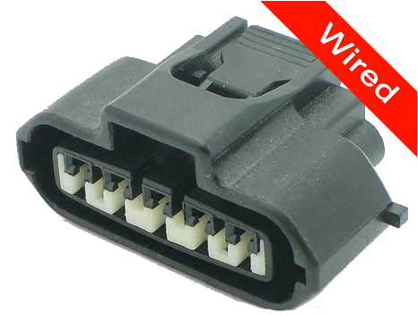 [PRCW5-0011-B] 5 Pins Female connector with 10 cm wires | PRCW5-0011-B